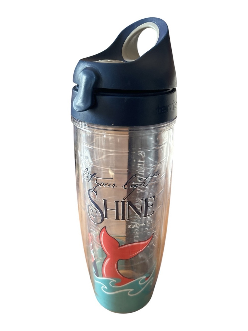 This is a 24-ounce Tervis Tumbler from the Simply Southern collection